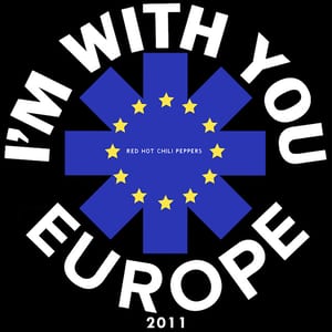 I’m With You Europe by Red Hot Chili Peppers, album cover