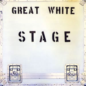 Stage by Great White, album cover