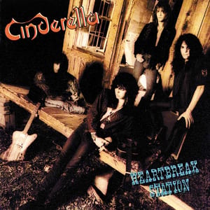 Heartbreak Station by Cinderella, album cover