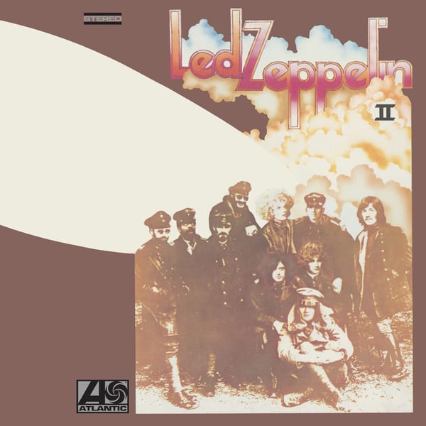 Led Zeppelin II by Led Zeppelin, album cover