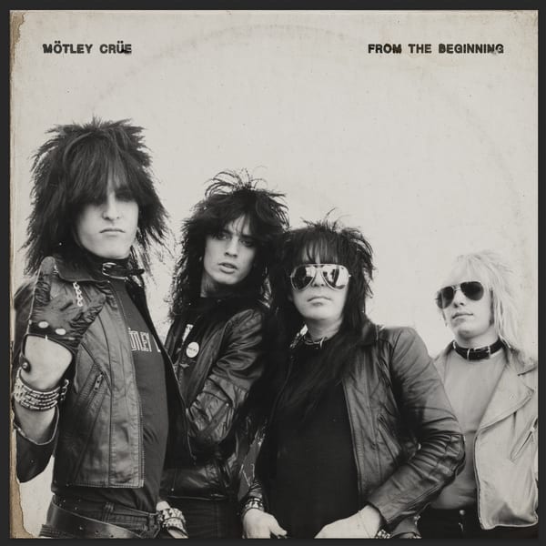 From the Beginning by Mötley Crüe, album cover