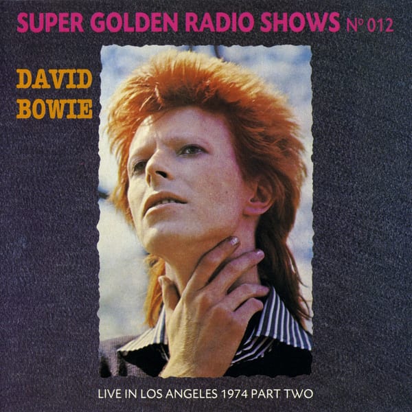 Cracked Actor (Live Los Angeles ’74) by David Bowie, album cover
