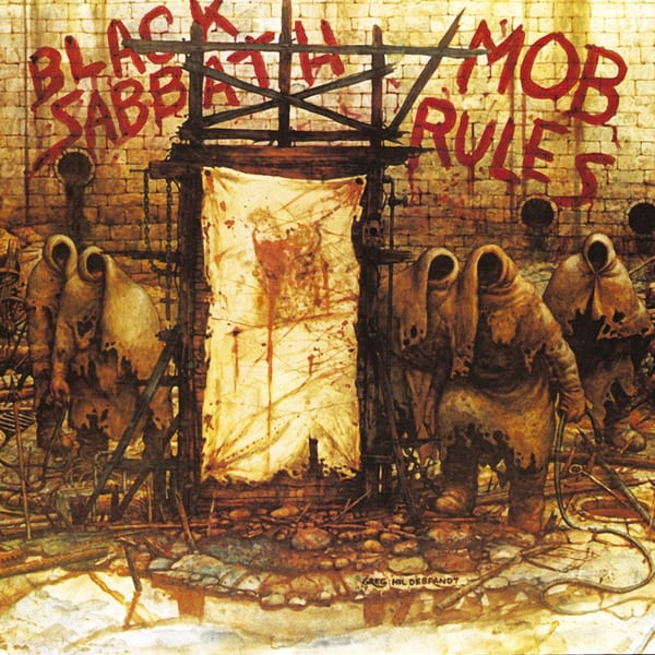 Mob Rules by Black Sabbath, album cover