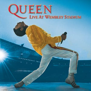 Live at Wembley ’86 by Queen, album cover