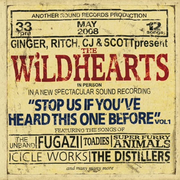 Stop Us If You’ve Heard This One Before, Vol. 1 by The Wildhearts, album cover