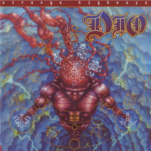 Strange Highways by Dio, album cover