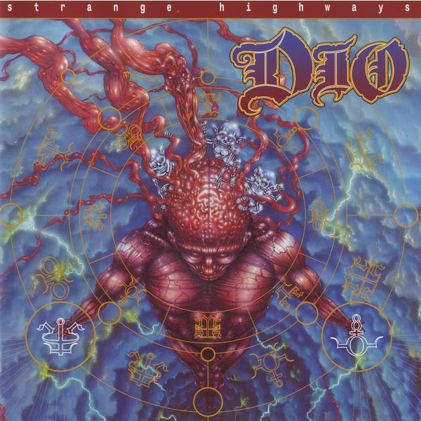 Strange Highways by Dio, album cover