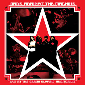 Live at the Grand Olympic Auditorium by Rage Against the Machine, album cover