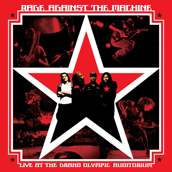 Live at the Grand Olympic Auditorium by Rage Against the Machine, album cover