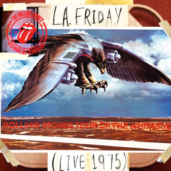 LA Friday '75 by The Rolling Stones, album cover