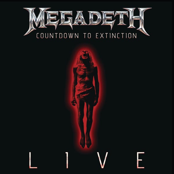 Countdown to Extinction: Live by Megadeth, album cover