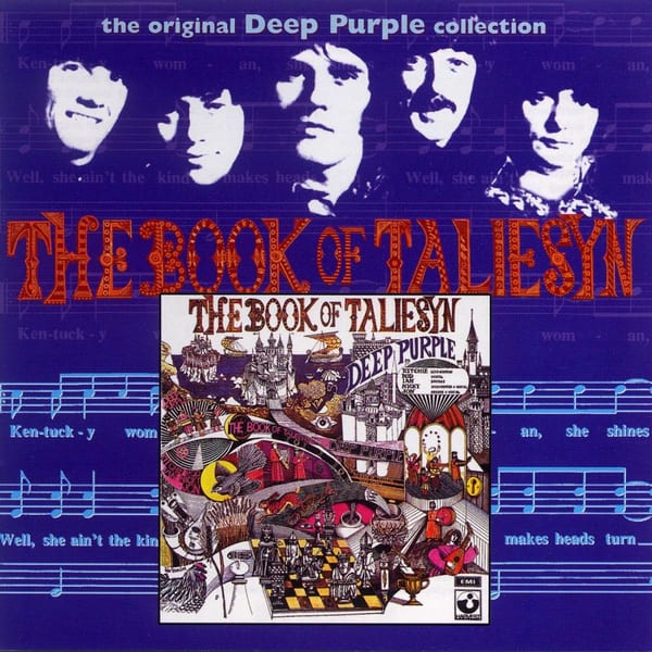 The Book of Taliesyn by Deep Purple, album cover