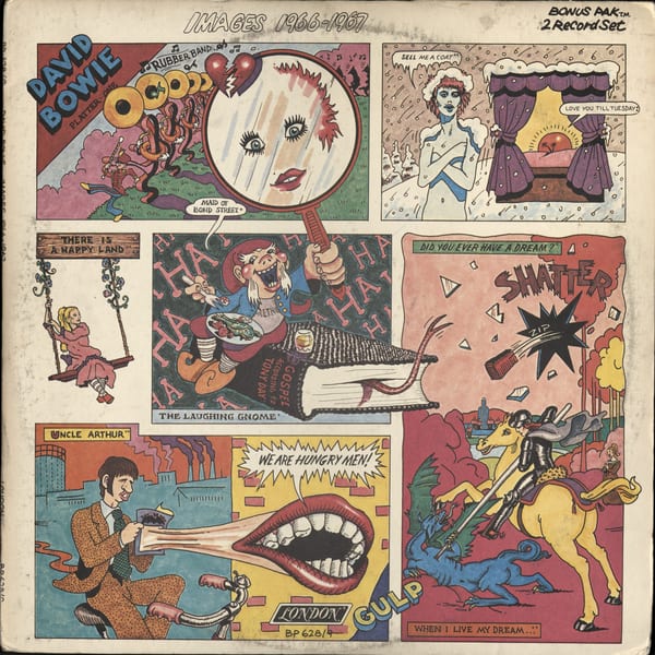Images 1966–1967 by David Bowie, album cover