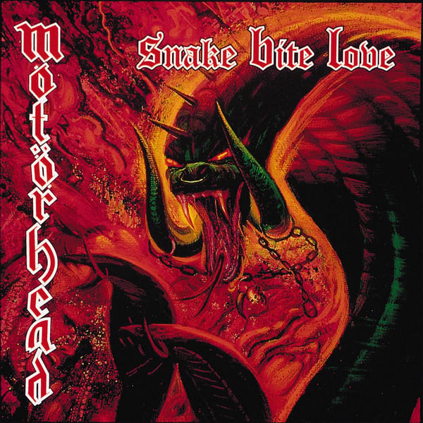 Snake Bite Love by Motörhead, album cover