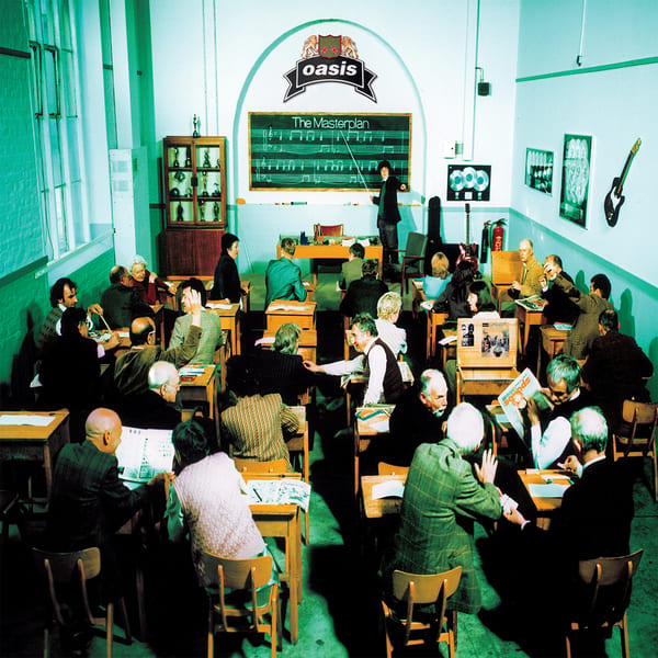 The Masterplan by Oasis, album cover