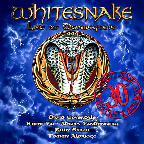 Live at Donington 1990 by Whitesnake, album cover