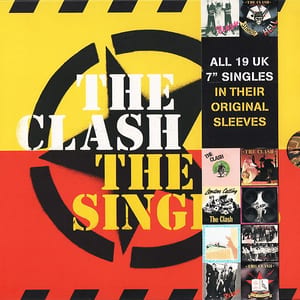 The Singles by The Clash, album cover