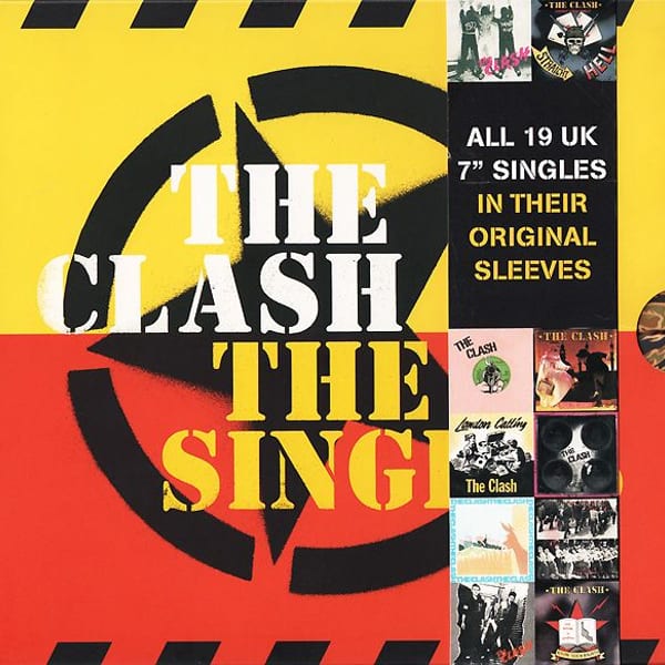 The Singles by The Clash, album cover
