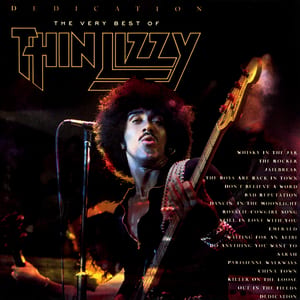 Dedication: The Very Best of Thin Lizzy by Thin Lizzy, album cover