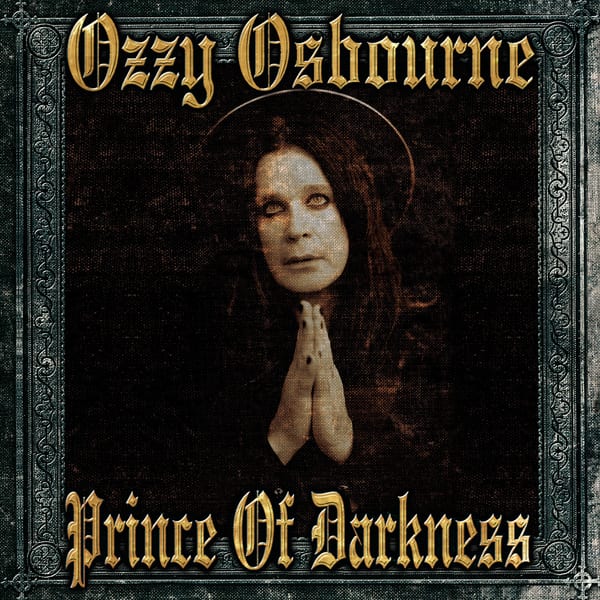 Prince of Darkness by Ozzy Osbourne, album cover