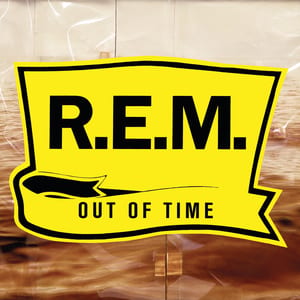 Out of Time by R.E.M., album cover