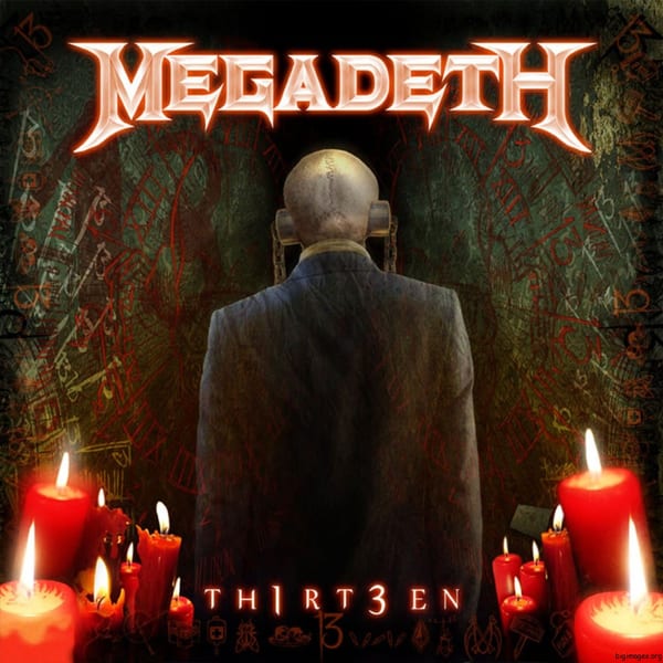 Th1rt3en by Megadeth, album cover
