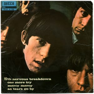 19th Nervous Breakdown by The Rolling Stones, album cover