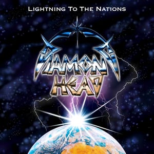 Lightning to the Nations by Diamond Head, album cover