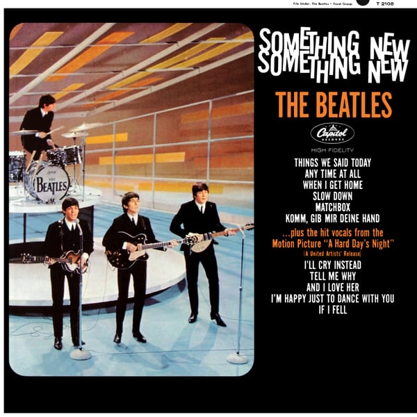 Something New by The Beatles, album cover