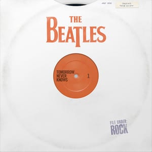 Tomorrow Never Knows by The Beatles, album cover