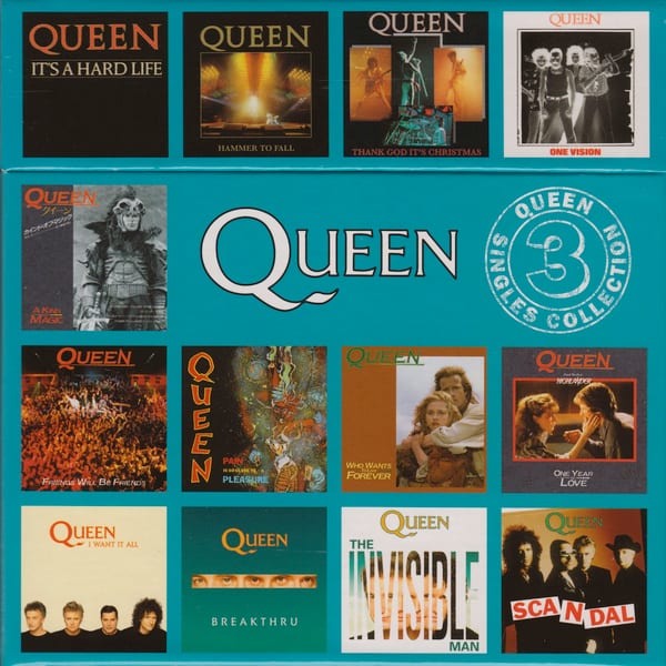 The Singles Collection, Volume 3 by Queen, album cover
