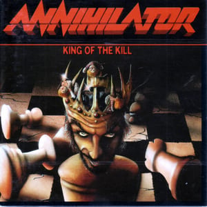 King of the Kill by Annihilator, album cover