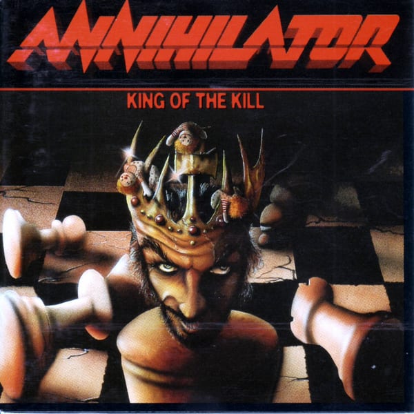 King of the Kill by Annihilator, album cover