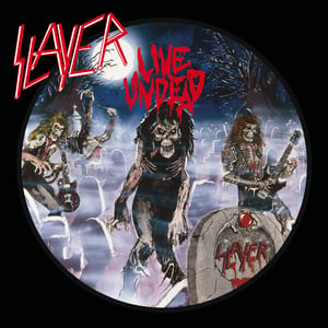 Live Undead by Slayer, album cover