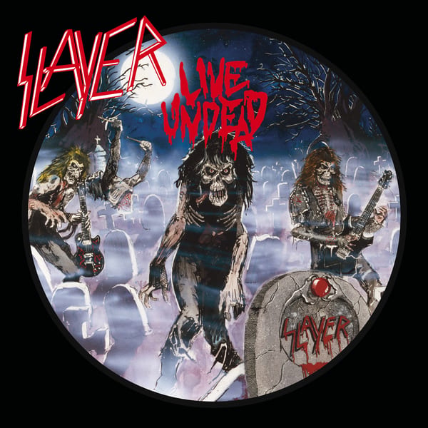 Live Undead by Slayer, album cover
