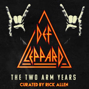 The Two Arm Years by Def Leppard, album cover