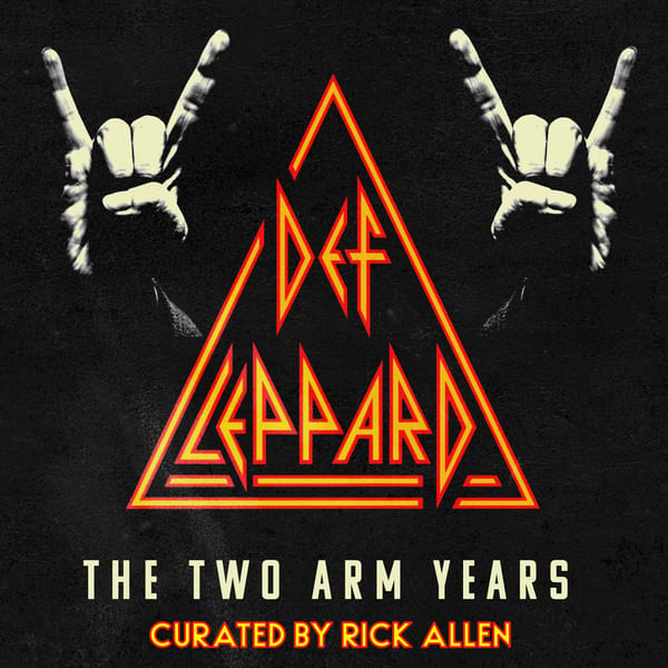 The Two Arm Years by Def Leppard, album cover
