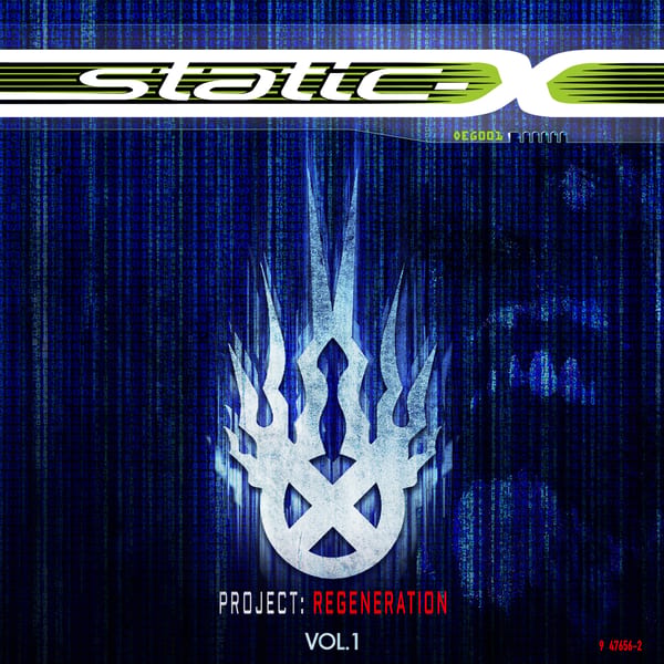 Project: Regeneration Vol. 1 by Static‐X, album cover