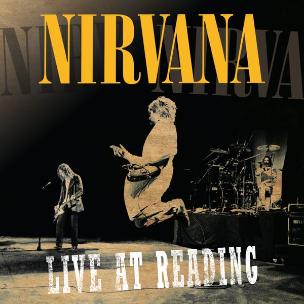 Live at Reading by Nirvana, album cover