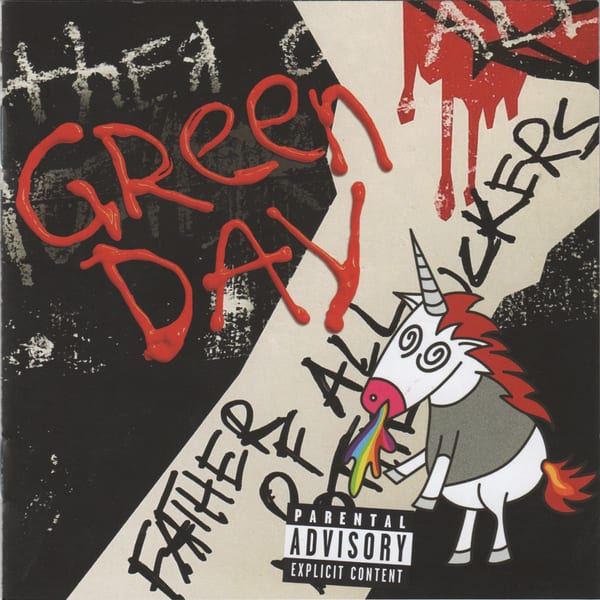 Father of All Motherfuckers by Green Day, album cover