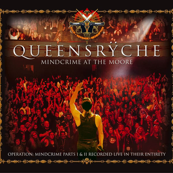 Mindcrime at the Moore by Queensrÿche, album cover