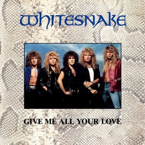 Give Me All Your Love by Whitesnake, album cover
