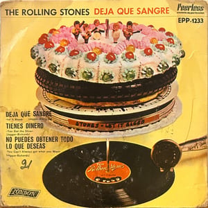 Deja que sangre by The Rolling Stones, album cover