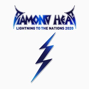 Lightning to the Nations 2020 by Diamond Head, album cover