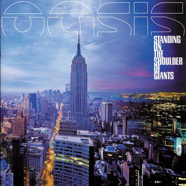 Standing on the Shoulder of Giants by Oasis, album cover