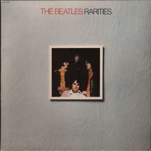 Rarities by The Beatles, album cover