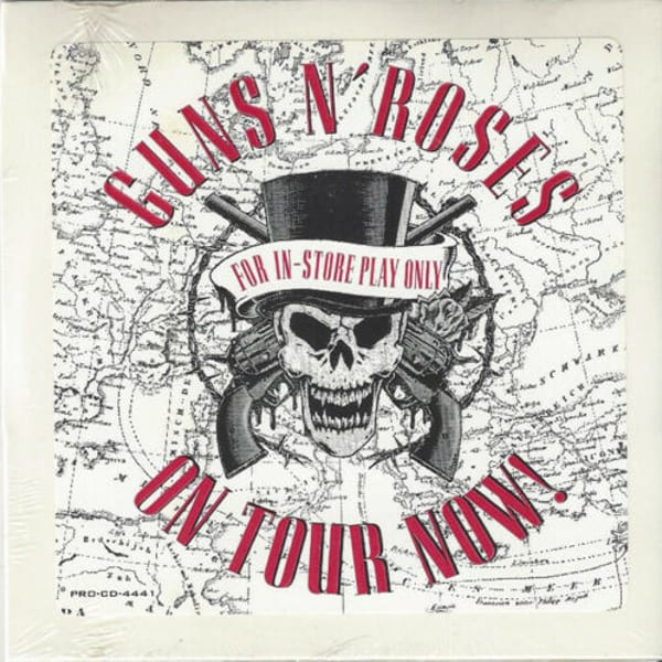 On Tour Now! by Guns N’ Roses, album cover