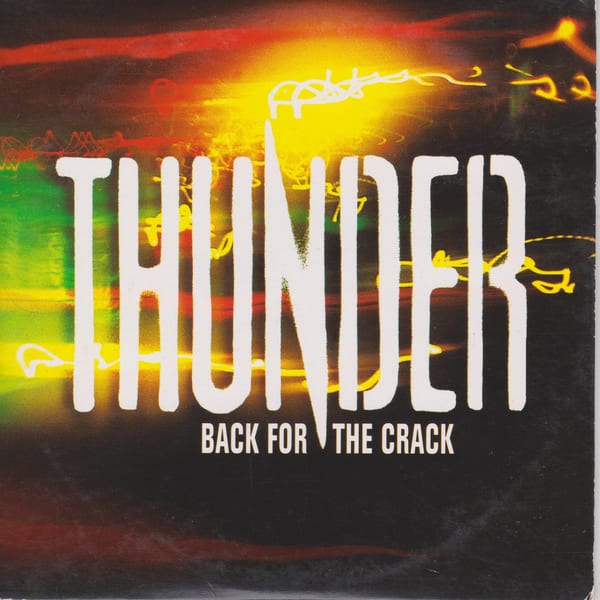 Back for the Crack by Thunder, album cover