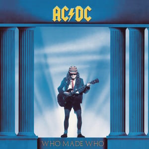 Who Made Who by AC/DC, album cover