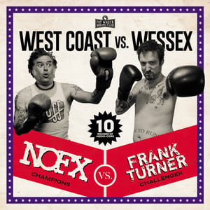 West Coast vs. Wessex by NOFX, album cover